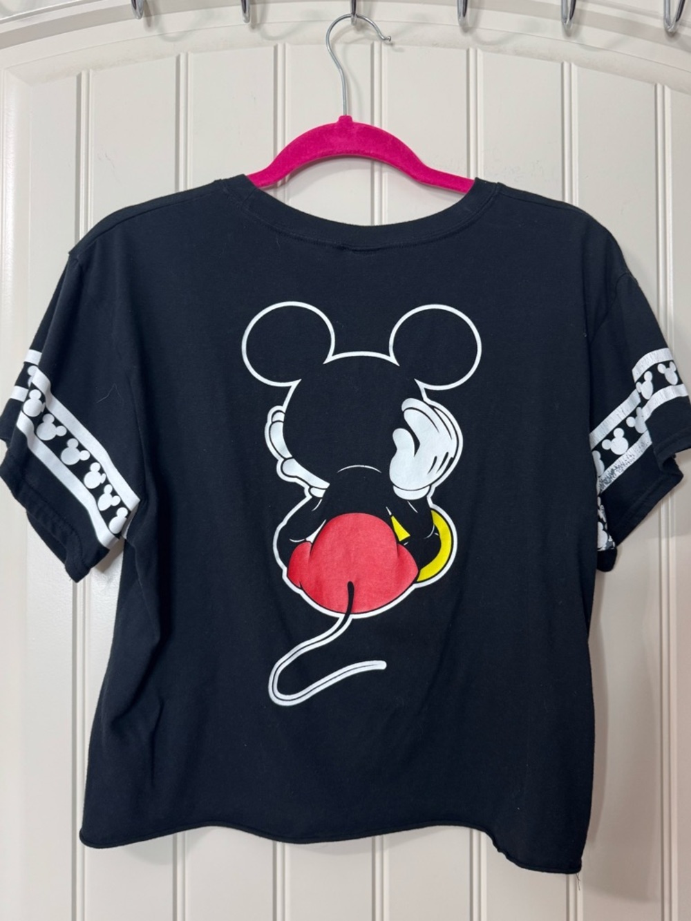 3/for $15 🍒DISNEY’s Mickey Black Short Sleeve Character Tee (Womens X-Large) - Picture 7 of 9
